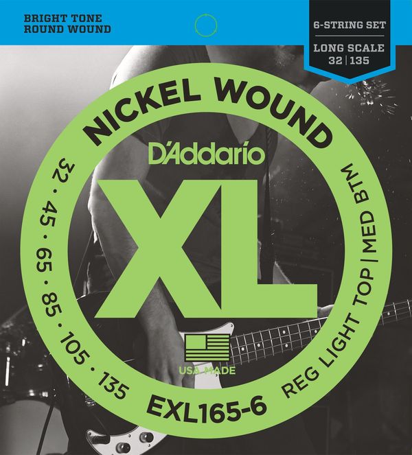 D'Addario D'Addario EXL165-6