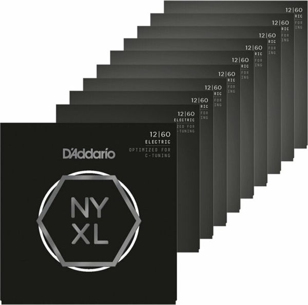 D'Addario D'Addario NYXL1260 SET Strune za električno kitaro