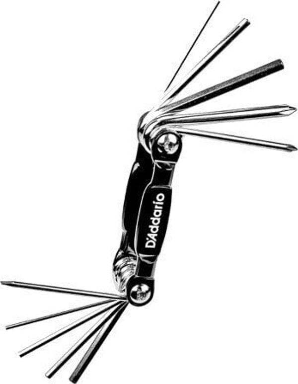 D'Addario D'Addario PW-GBMT-01 Multi-Tool Orodje za vzdrževanje kitare