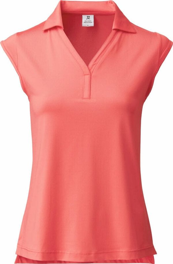 Daily Sports Daily Sports Anzio Sleeveless Polo Shirt Coral L