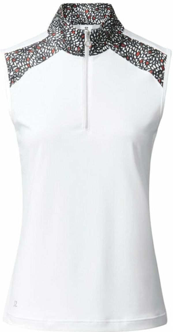 Daily Sports Daily Sports Imola Sleeveless Half Neck Polo Shirt White XS