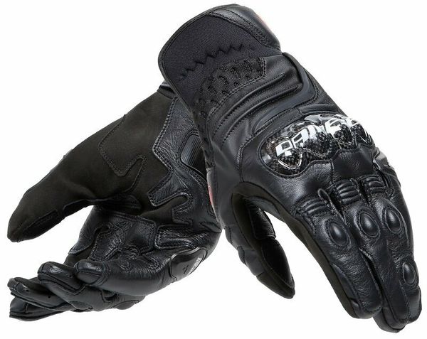 Dainese Dainese Carbon 4 Short Black/Black 2XL Motoristične rokavice