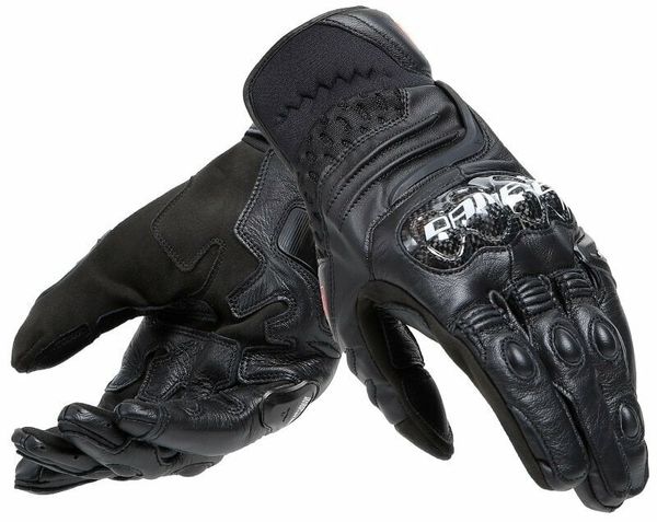 Dainese Dainese Carbon 4 Short Black/Black M Motoristične rokavice