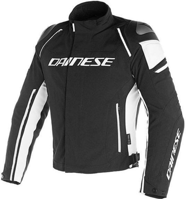 Dainese Dainese Racing 3 D-Dry Black/White 50 Tekstilna jakna