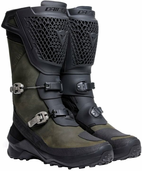 Dainese Dainese Seeker Gore-Tex® Boots Black/Army Green 39 Motoristični čevlji