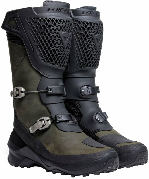 Dainese Dainese Seeker Gore-Tex® Boots Black/Army Green 41 Motoristični čevlji