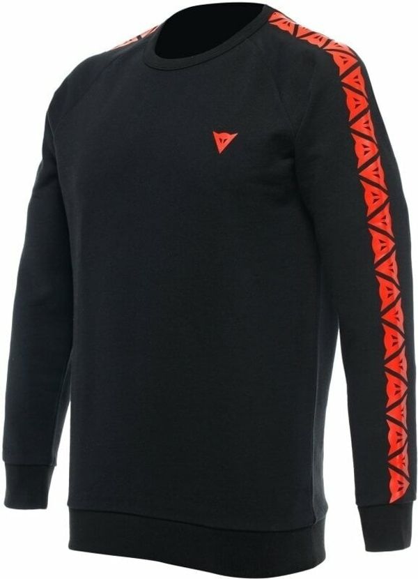 Dainese Dainese Sweater Stripes Black/Fluo Red M Jopa