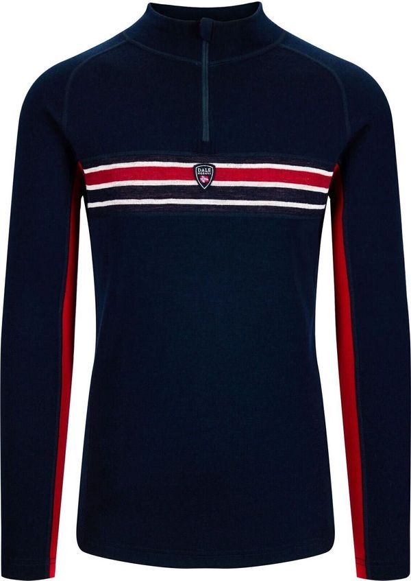 Dale of Norway Dale of Norway Aksla Mens Half Zip Baselayer Navy/Red/Off White L Skakalec