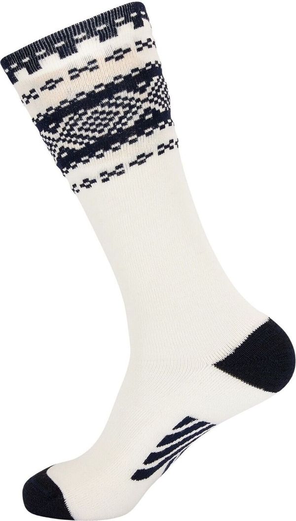 Dale of Norway Dale of Norway Cortina Knee Sock Off White/Navy L Nogavice