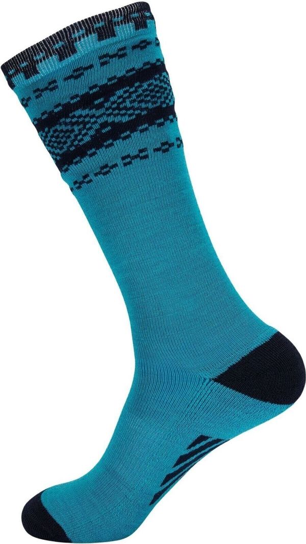 Dale of Norway Dale of Norway Cortina Knee Sock Turquoise/Navy L Nogavice