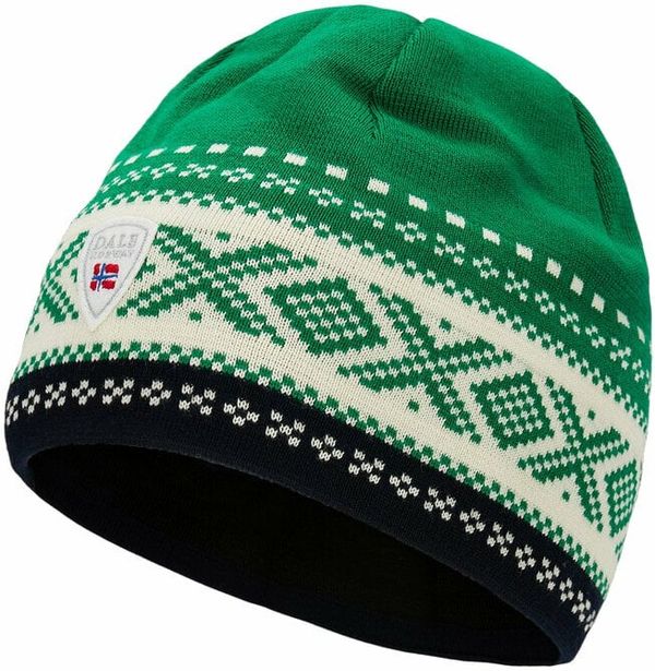 Dale of Norway Dale of Norway Dystingen Hat Bright Green/Off White/Navy UNI Zimska kapa