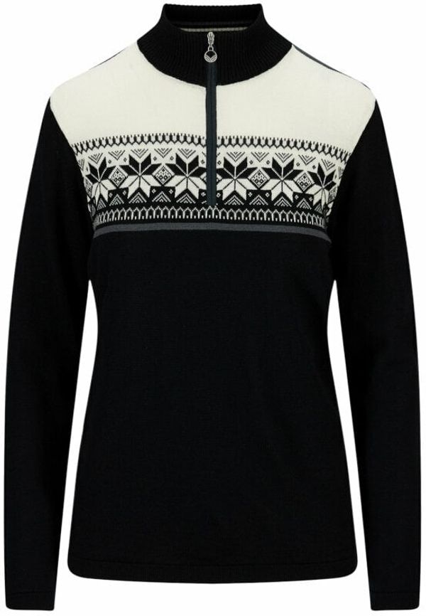 Dale of Norway Dale of Norway Liberg Womens Sweater Black/Offwhite/Schiefer M Skakalec