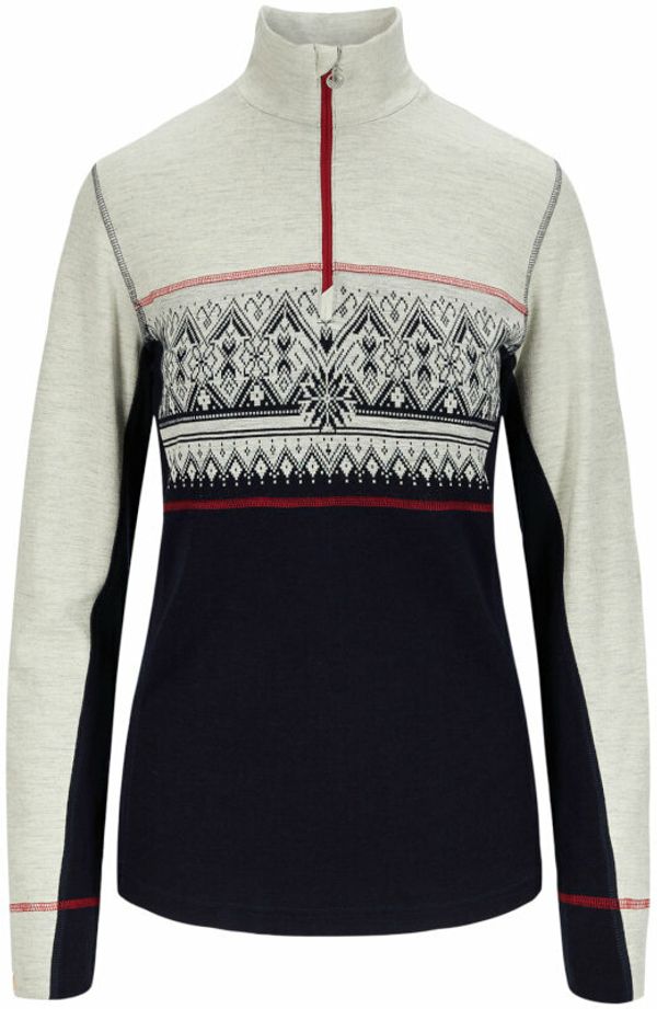 Dale of Norway Dale of Norway Moritz Basic Womens Sweater Superfine Merino Navy/White/Raspberry M Skakalec