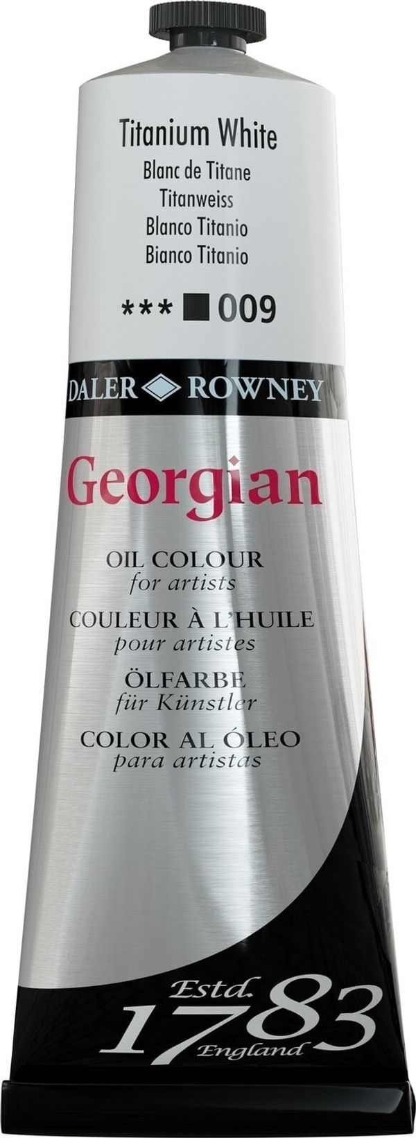 Daler Rowney Daler Rowney Georgian Oljna barva Titanium White 225 ml 1 kos