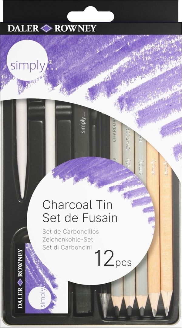 Daler Rowney Daler Rowney Simply Sketching Pencils Komplet umetniških svinčnikov 12 kos.