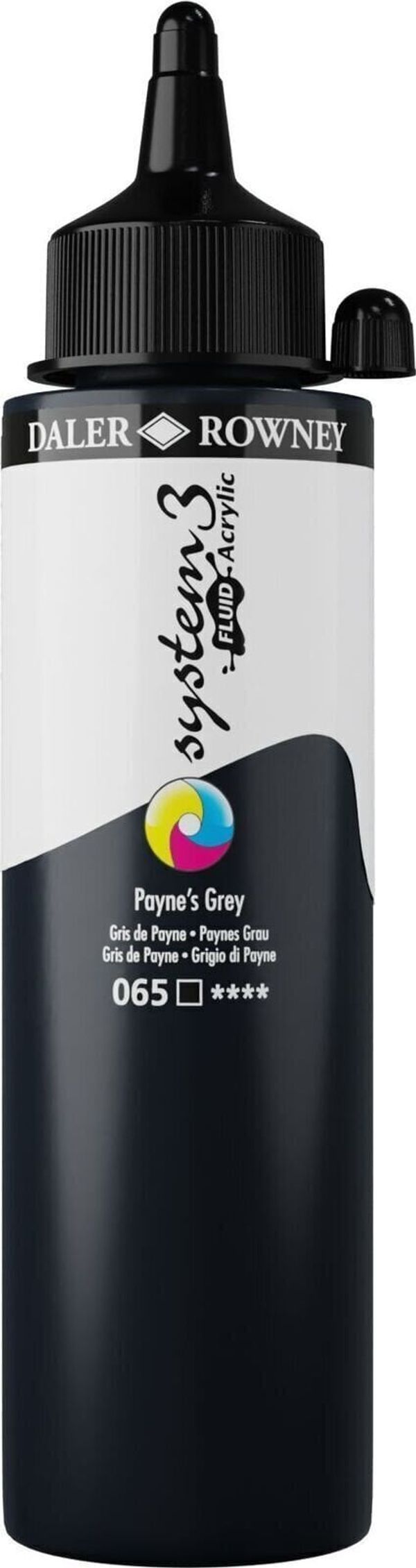 Daler Rowney Daler Rowney System3 Akrilna barva Payne's Grey 250 ml 1 kos