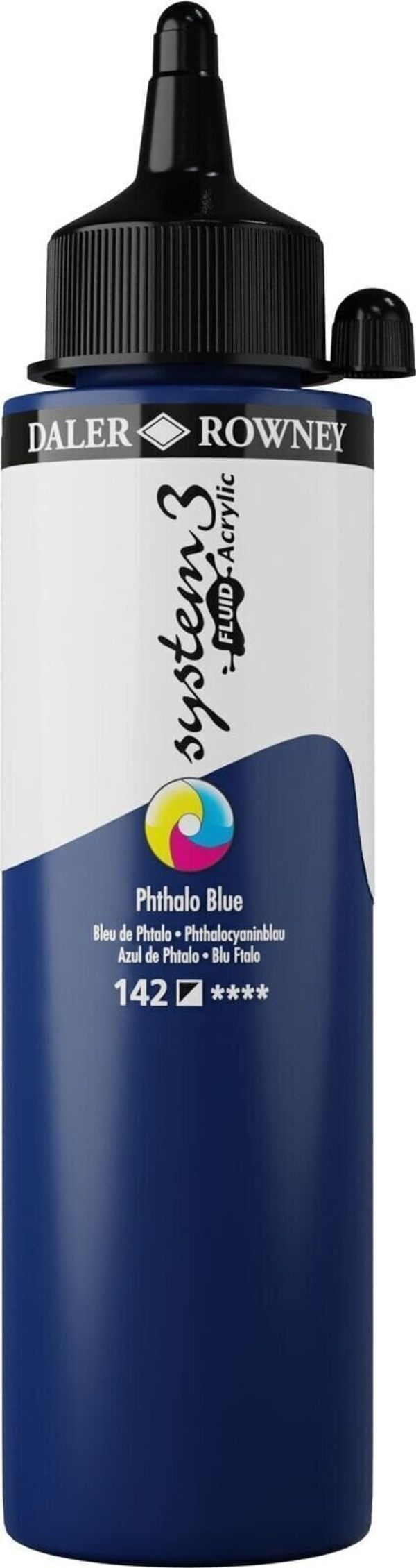 Daler Rowney Daler Rowney System3 Akrilna barva Phthalo Blue 250 ml 1 kos