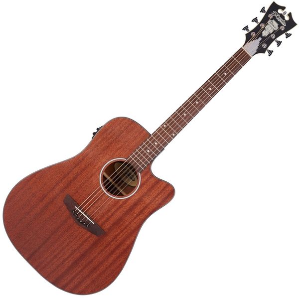 D'Angelico D'Angelico Premier Bowery LS Natural Mahogany Satin Elektroakustična dreadnought