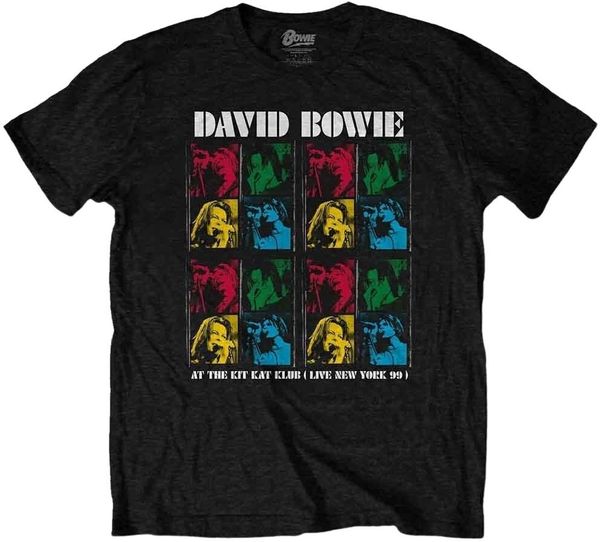 David Bowie David Bowie Majica Kit Kat Klub Unisex Black 2XL