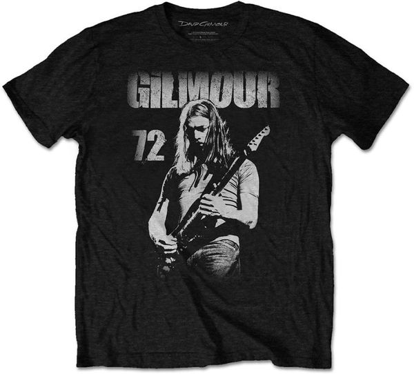 David Gilmour David Gilmour Majica 72 Unisex Black XL