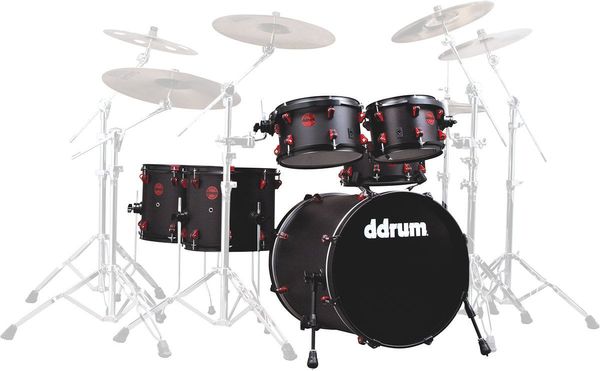 DDRUM DDRUM Hybrid 6 Acoustic/Trigger Black