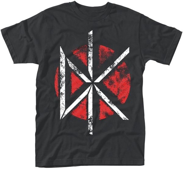 Dead Kennedys Dead Kennedys Majica Distressed DK Logo Black 2XL