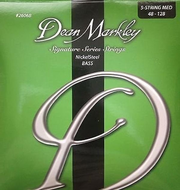 Dean Markley Dean Markley 2606B 5MED 48-128 NickelSteel Strune za 5 strunsko bas kitaro