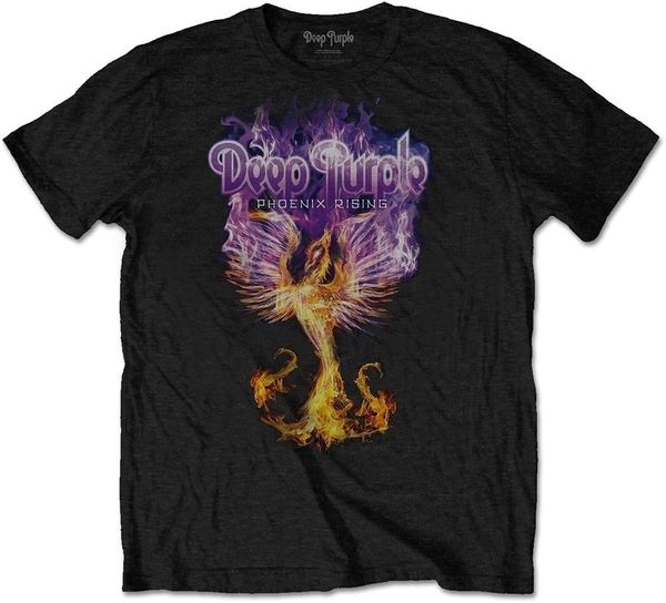 Deep Purple Deep Purple Majica Unisex Phoenix Rising Black 2XL