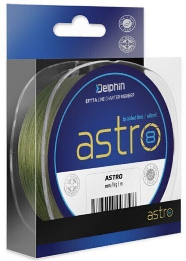 Delphin Delphin Astro 8 Green 0,17 mm 300 m 24,2 lbs Vrvica