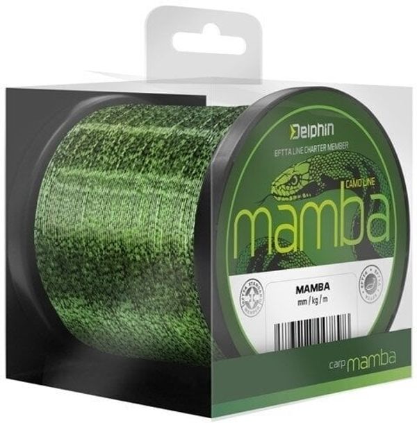 Delphin Delphin Mamba Carp Camouflage 0,34 mm 1100 m 16,3 lbs Najlon