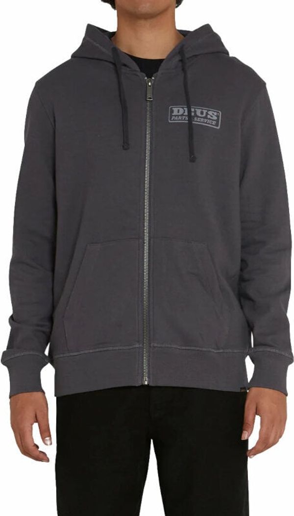 Deus Ex Machina Deus Ex Machina Canyons Zip Thru Hoodie Shadow Grey L Jopa