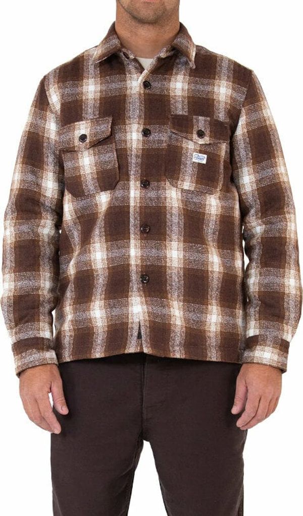 Deus Ex Machina Deus Ex Machina Marcus Check Shirt Brown Plaid 2XL Majica