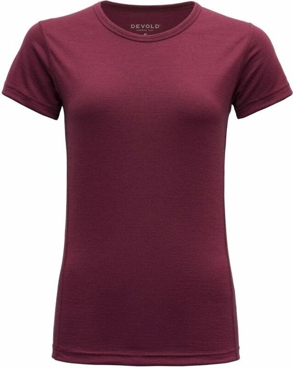 Devold Devold Breeze Merino 150 T-Shirt Woman Beetroot L Majica na prostem