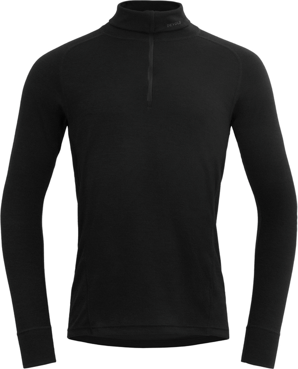 Devold Devold Duo Active Merino 205 Zip Neck Man Black L Termo spodnje perilo