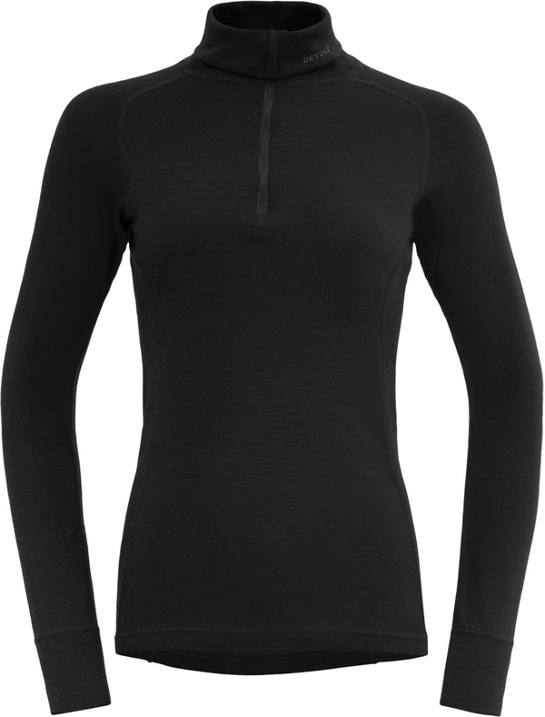 Devold Devold Duo Active Merino 205 Zip Neck Woman Black L Termo spodnje perilo