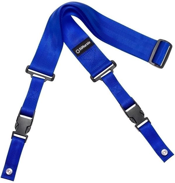 DiMarzio DiMarzio DD2200 Clip Lock Strap Blue