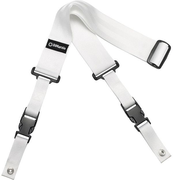 DiMarzio DiMarzio DD2200 Clip Lock Strap White