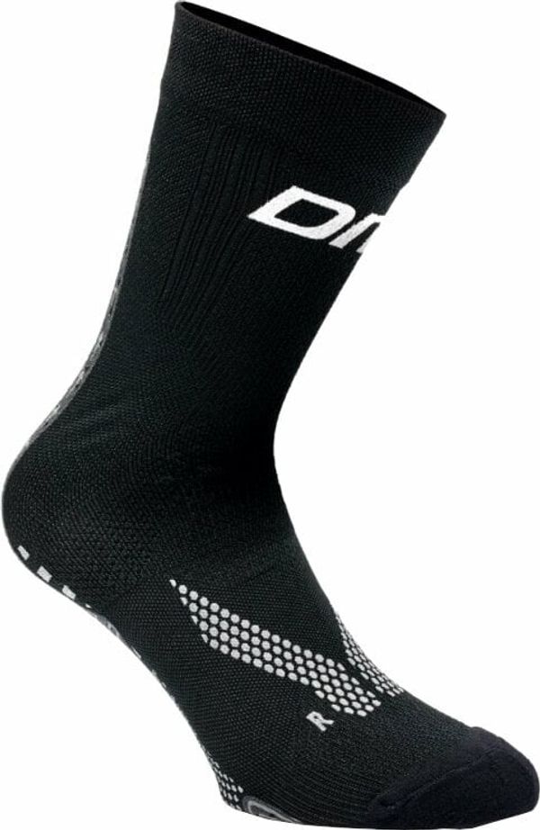 DMT DMT S-Print Biomechanic Sock Black M/L Kolesarske nogavice