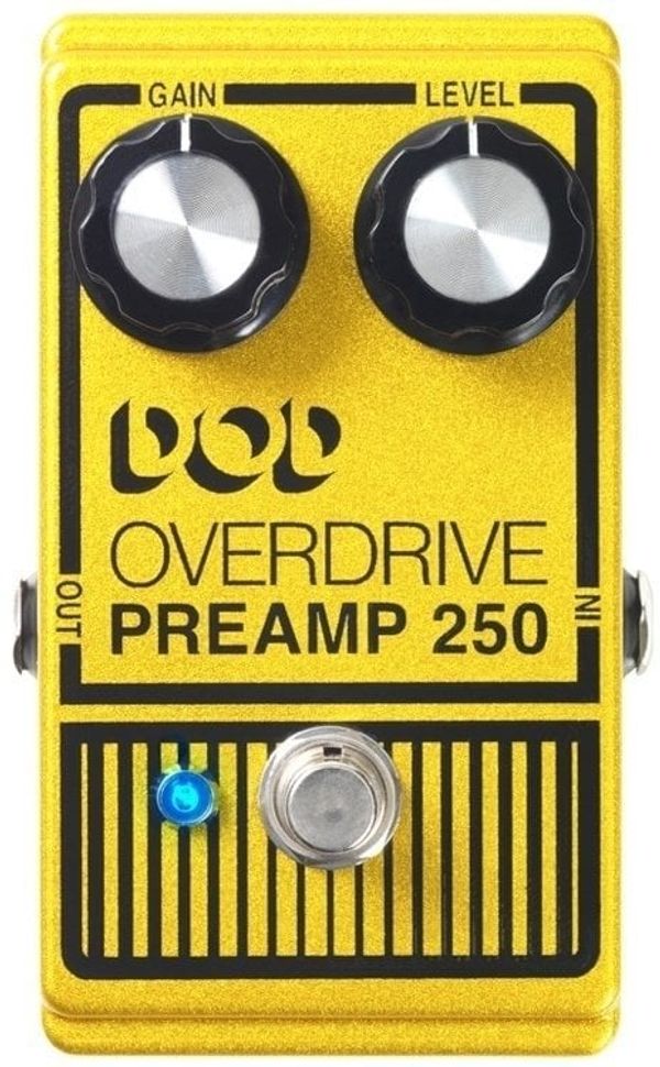 DOD DOD 250 Overdrive True Bypass Preamp Pedal