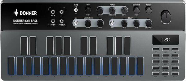 Donner Donner B1 Analog Bass Synthesizer and Sequencer