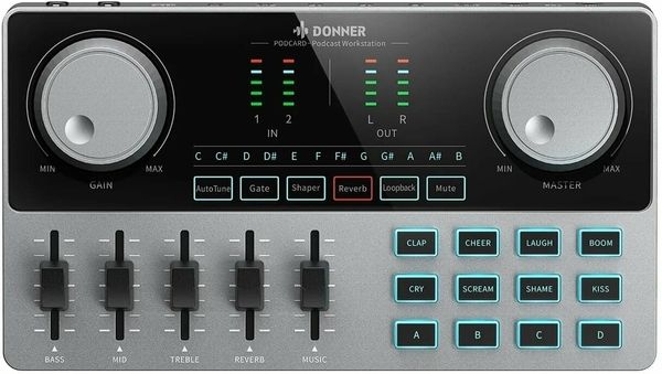 Donner Donner Podcard All-in-One Podcast Equipment Bundle