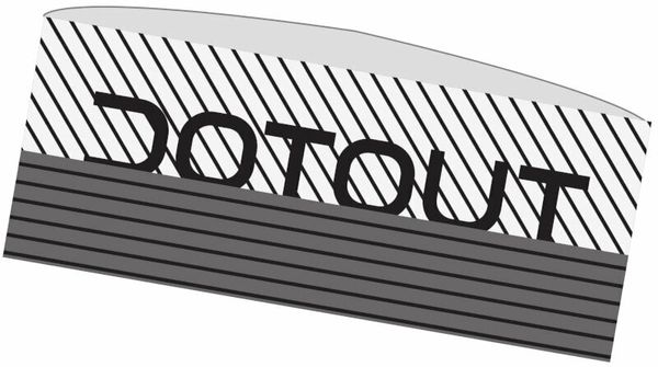 Dotout Dotout Mesh Headband Set 3 Pcs Grey/White UNI kapa