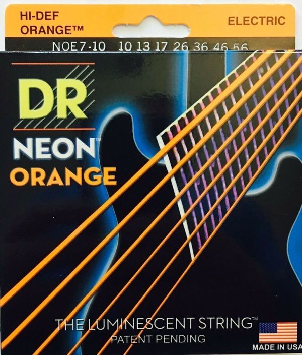 DR Strings DR Strings Neon Hi-Def NOE7-10 Strune za električno kitaro