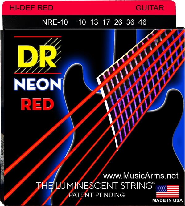 DR Strings DR Strings NRE-10 Neon Strune za električno kitaro