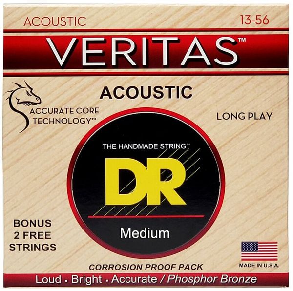 DR Strings DR Strings VTA-13 Strune za akustično kitaro