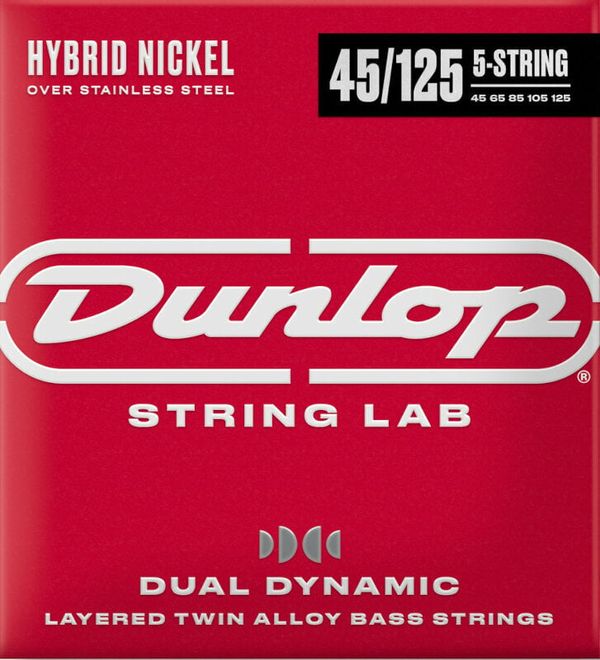 Dunlop Dunlop DBHYN45125 String Lab Hybrid Nickel