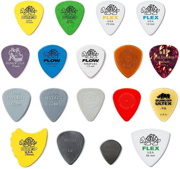 Dunlop Dunlop PVP120 Recording Pick Variety Pack Trzalica / drsalica