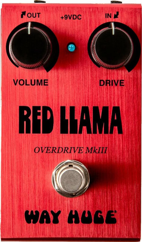 Dunlop Way Huge Dunlop Way Huge WM23 Smalls Red Llama Overdrive MKIII