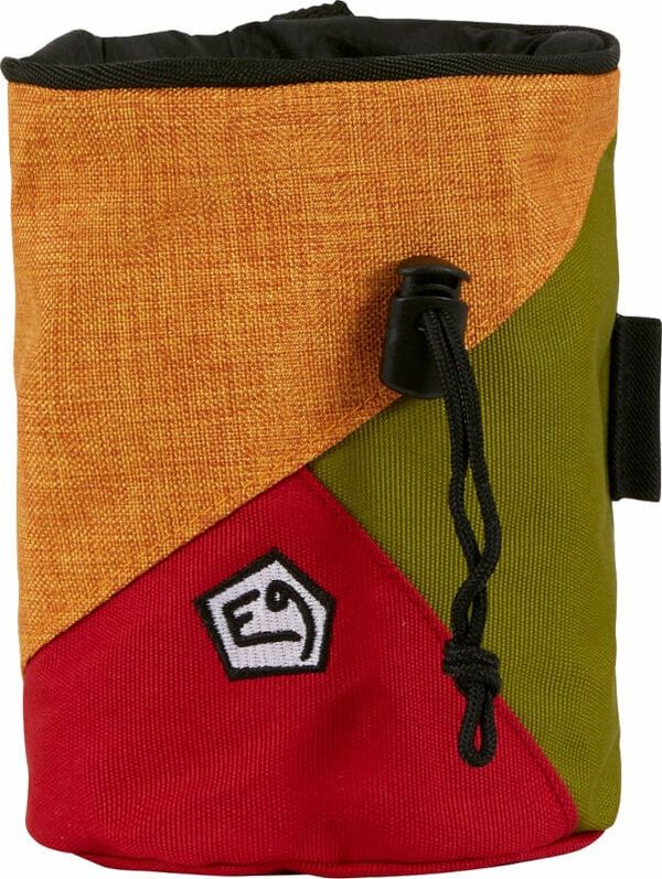 E9 E9 Zucca Chalk Bag Red/Orange Torba in magnezij za plezanje
