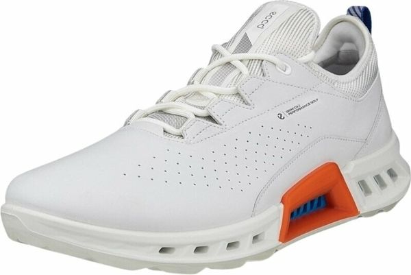 Ecco Ecco Biom C4 Mens Golf Shoes White/Mazzarine Blue 40